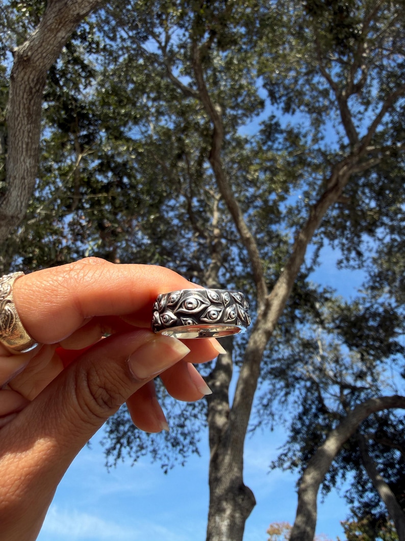 Angel Eyes Ring 925 Sterling Silver Ring - Etsy