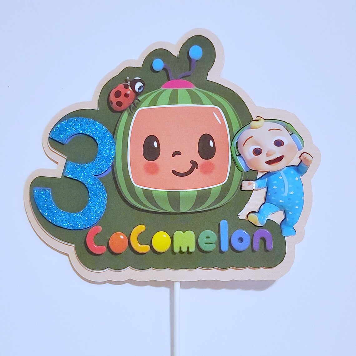 Cake Toper 3D Cake Topper Theme Birthday Etsy UK