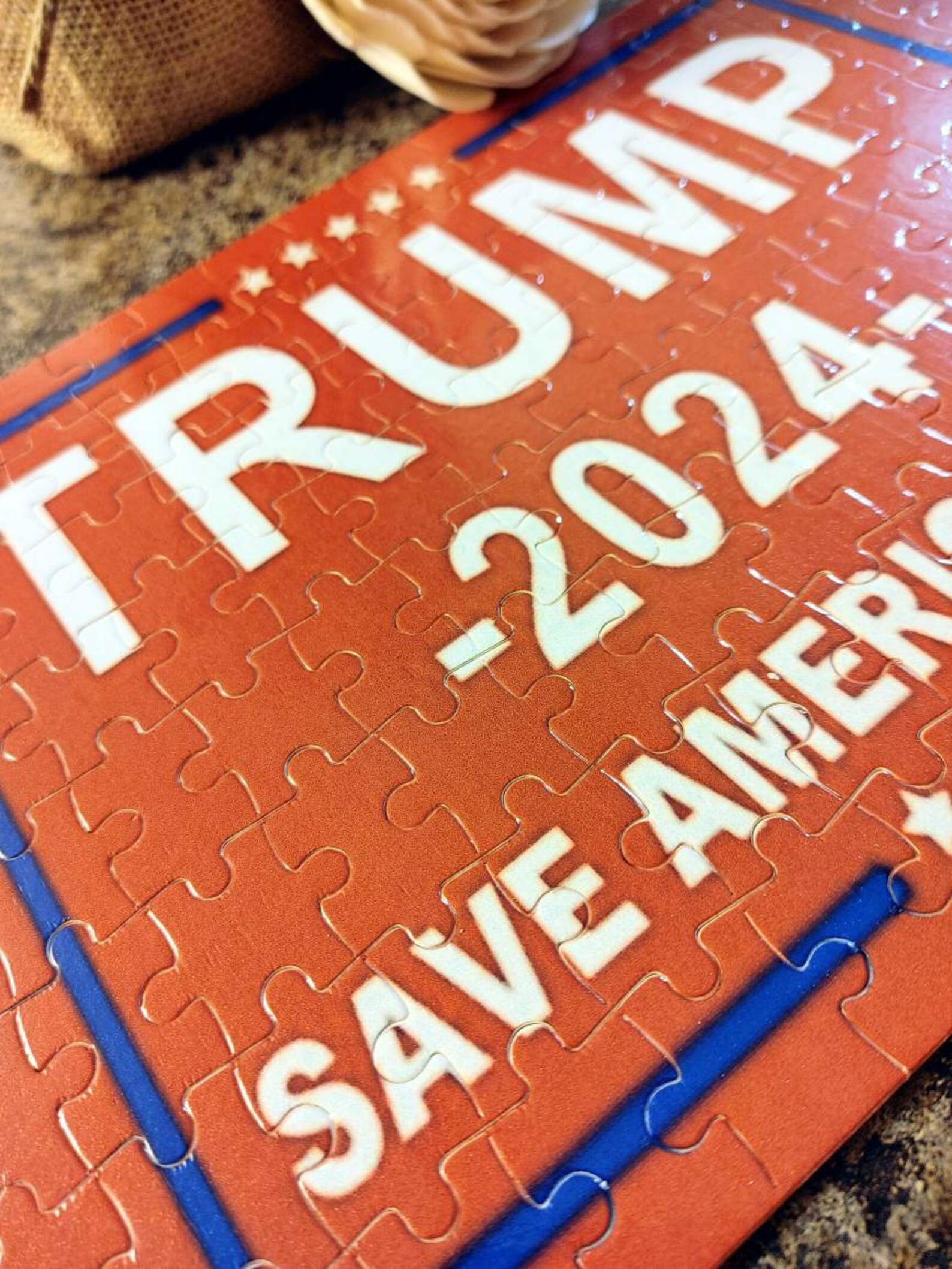Trump 2024 Puzzle Etsy