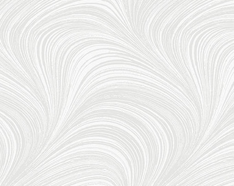 Tela con textura ondulada a 1/2 yarda gris claro