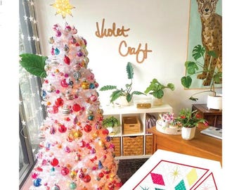 Atomic Starburst Tree Skirt Pattern TWO SIZES