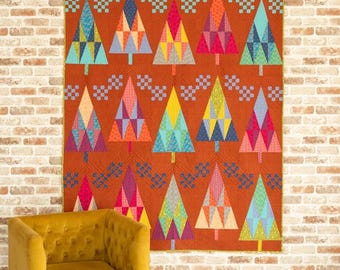 Ponder Trees Quilt Pattern 60" x 76"