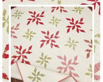 Peppermint Twist Quilt Pattern 71 x 71in