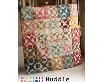 Huddle Quilt Pattern 64in x 64in