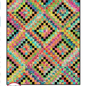 Scrappy Goodness Quilt Pattern by Busy Hands Quilts FIVE sizes