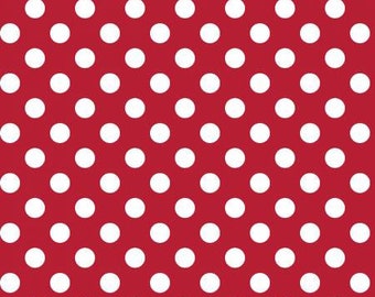 Kimberbell Basics Fabric @ 1/2 YD - Red Dots