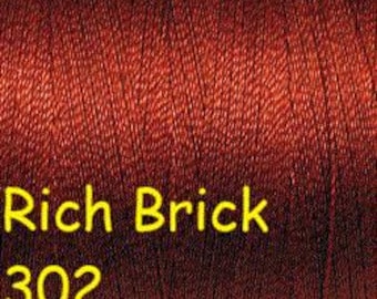 Valdani Machine Cotton Artist's 50 Wt 500m DEEP RED PURPLES
