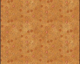 Spooky Halloween Pumpkins THREE color options @ 1/2 yard