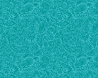 Vibrancy by Amanda Murphy WOODCUT Fabric CHOOSE from 5 color ways 1 = 1/2 yard