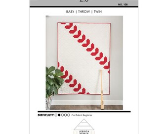 Fastball 2.0 Quilt Pattern THREE SIZES