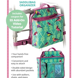 Sidekick Saddlebag Organizer Pattern von Annie