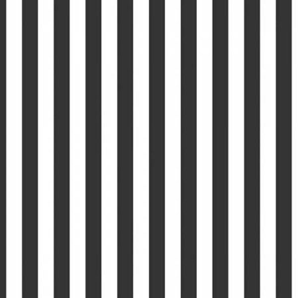 Black and White Half Inch Stripe Fabric by Riley Blake 1 = 1/2 YARD