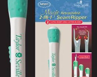 Magic 2-in-1 Retractable Seam Ripper