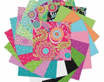 Vibrancy by Amanda Murphy 10in SQUARE pack = 42 pieces