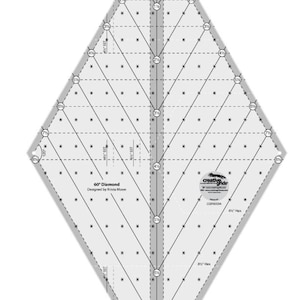 Creative Grids 60 degree Diamond Ruler