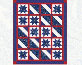 Kudos Quilt Pattern 80 x 66 inches