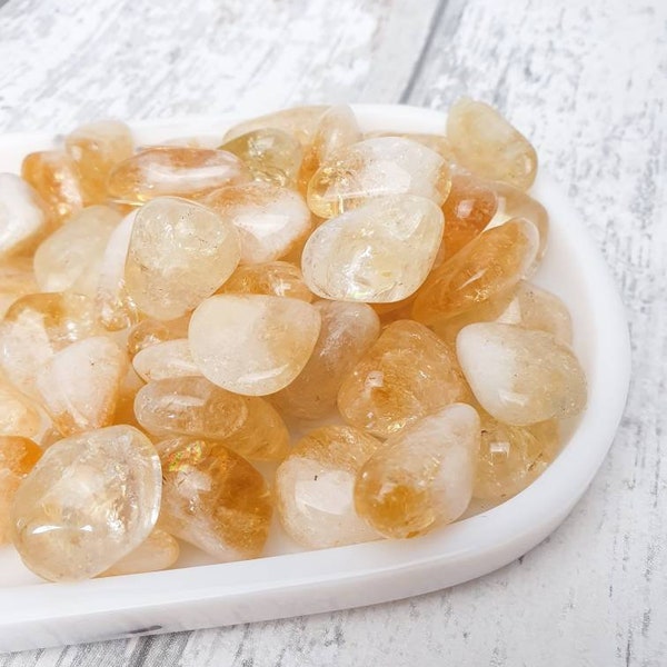 Citrine Tumblestone | Gemstone Crystal