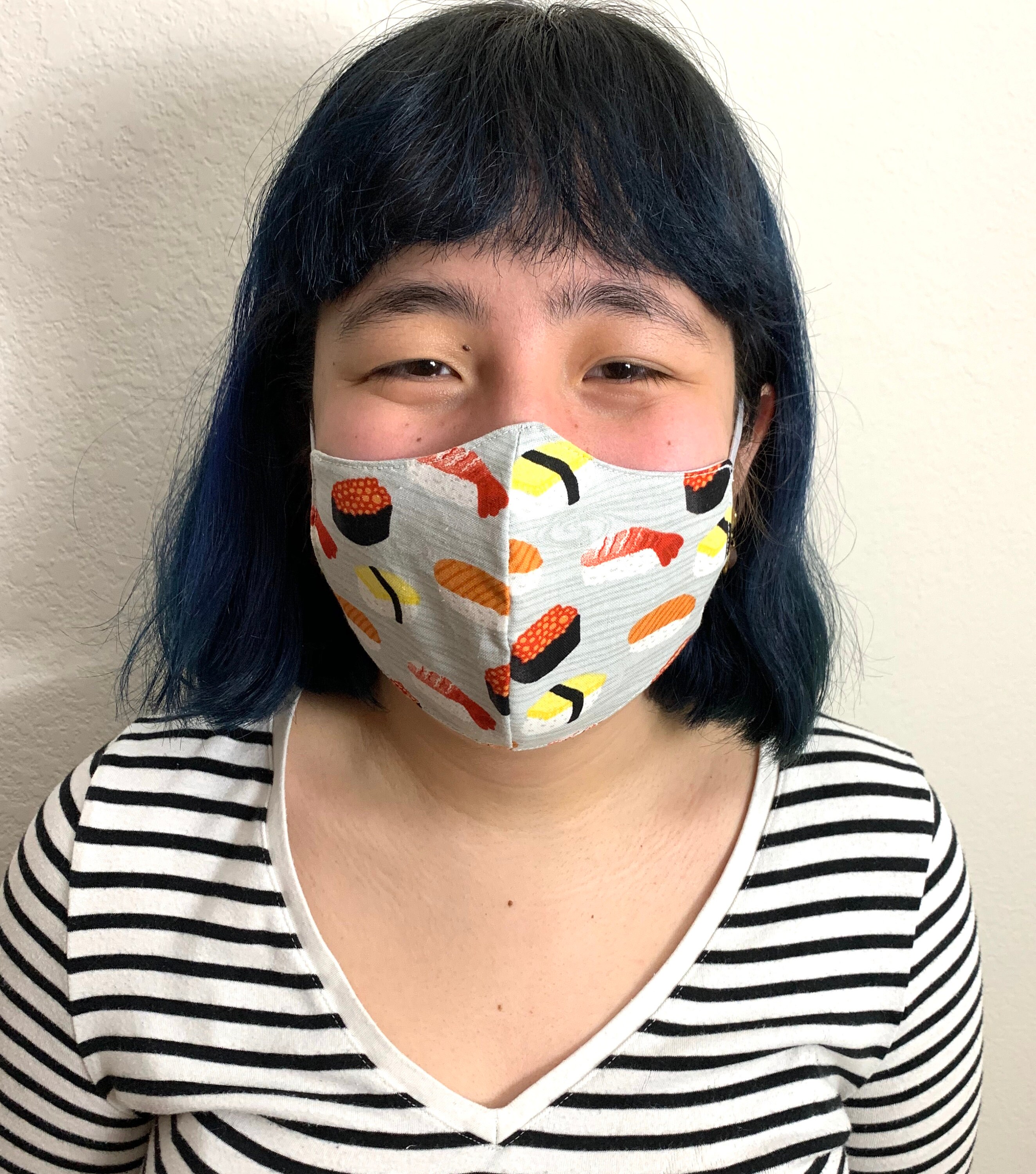 Yoga Adjustable Fabric Face Mask Reversible Handmade Etsy