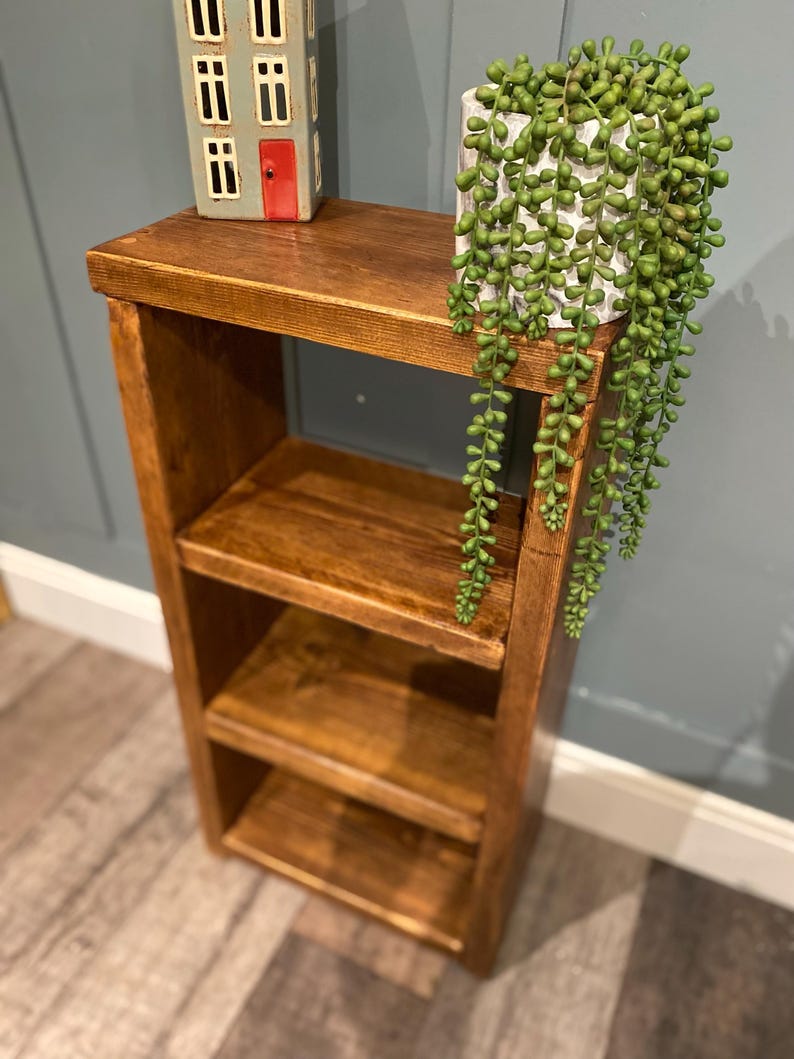 Handmade Bathroom Storage Unit | Rustic Wooden Shelving | Bathroom Cabinet | Towel Holder | Vanity Unit image 7