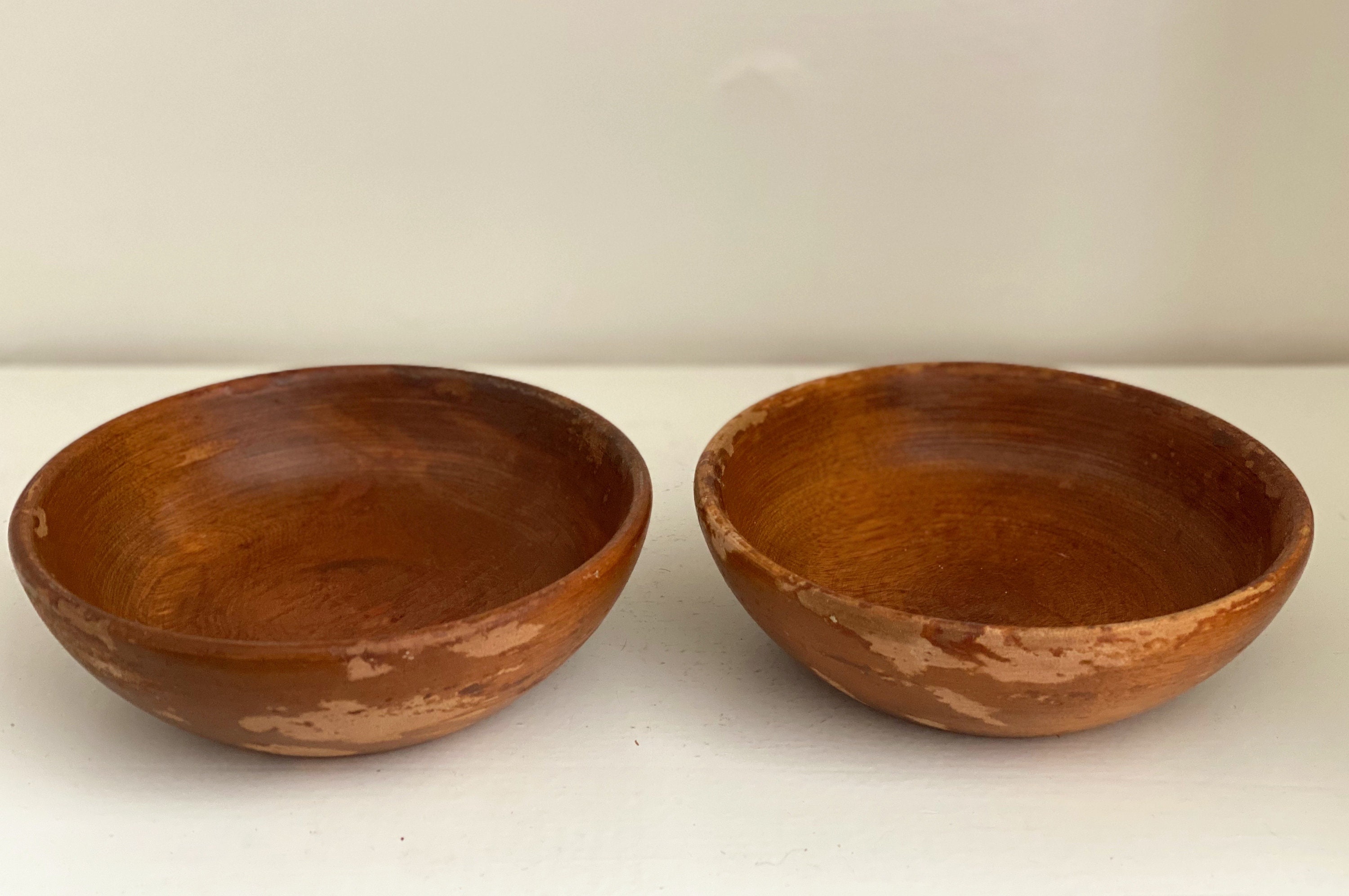 Set of 2 Vintage Woodcroftery Salad Bowls Made In America Etsy