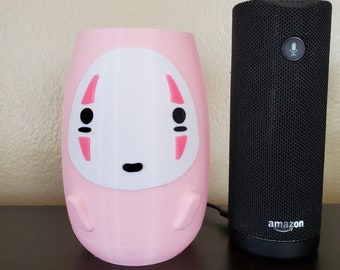 No Face Planter: Pink Anime Desk Organizer