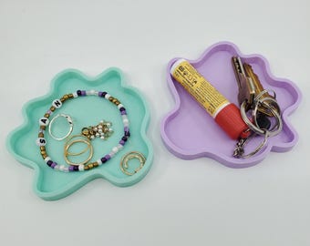 Assorted Colors Catchall Tray: Small Jewelry Holder, Desk Organizer