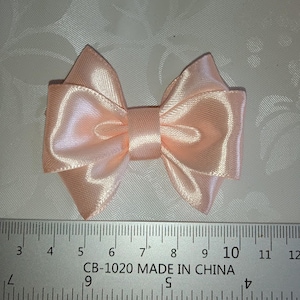 Satijnen strikjes, kleine strikjes, strikjes 6 cm
