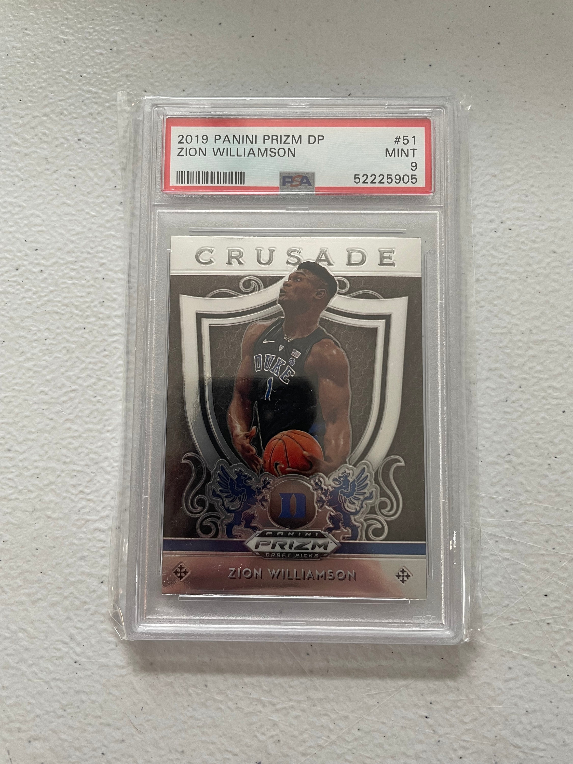 Zion Williamson Rookie Card Graded 9 Etsy
