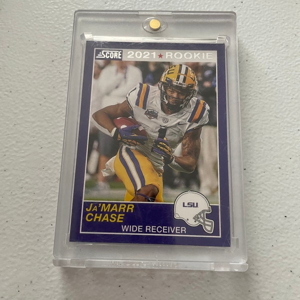 Ja’marr Chase Rookie Card Etsy