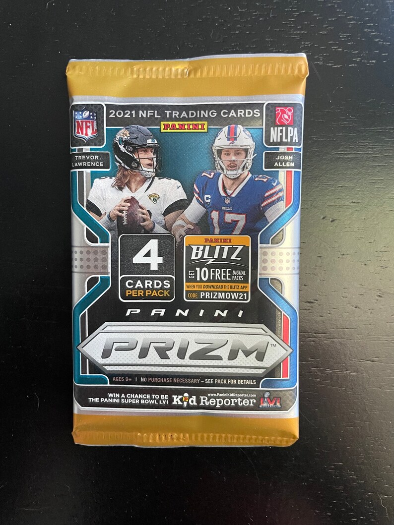 2021 Nfl Panini Prizm Pack Etsy 