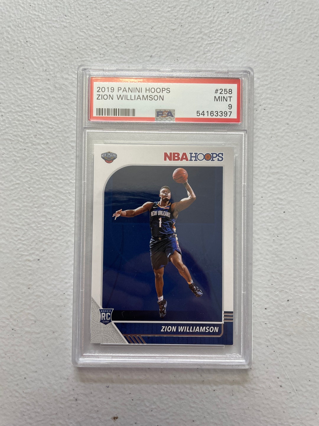 Zion Williamson Rookie Card Graded 9 Etsy
