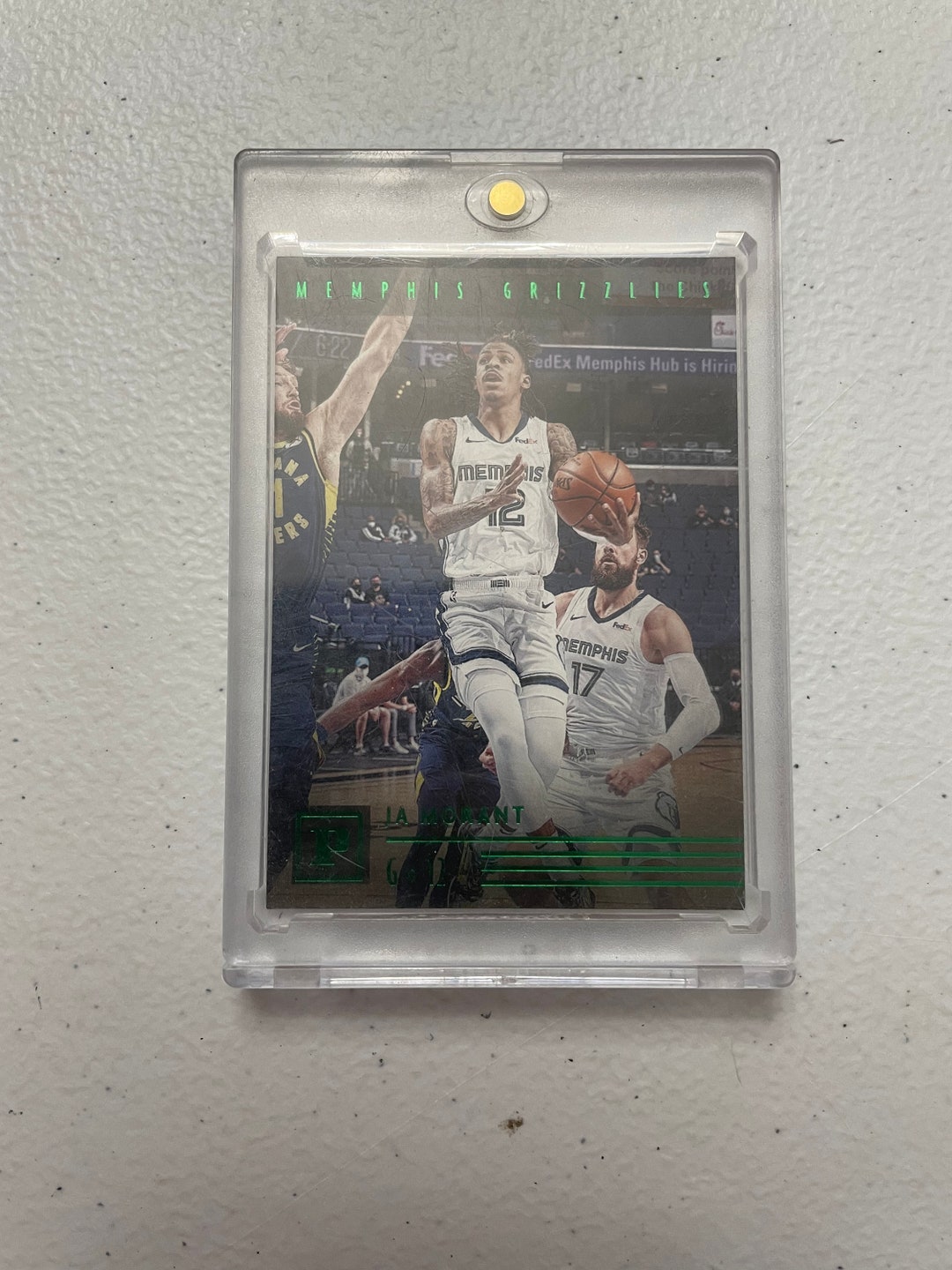 Ja Morant Card Green Rare - Etsy