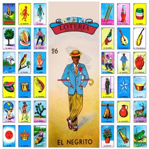 Plik cyfrowy Loteria „El Negrito”.