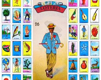 Loteria &quot;El Negrito&quot; Digital File