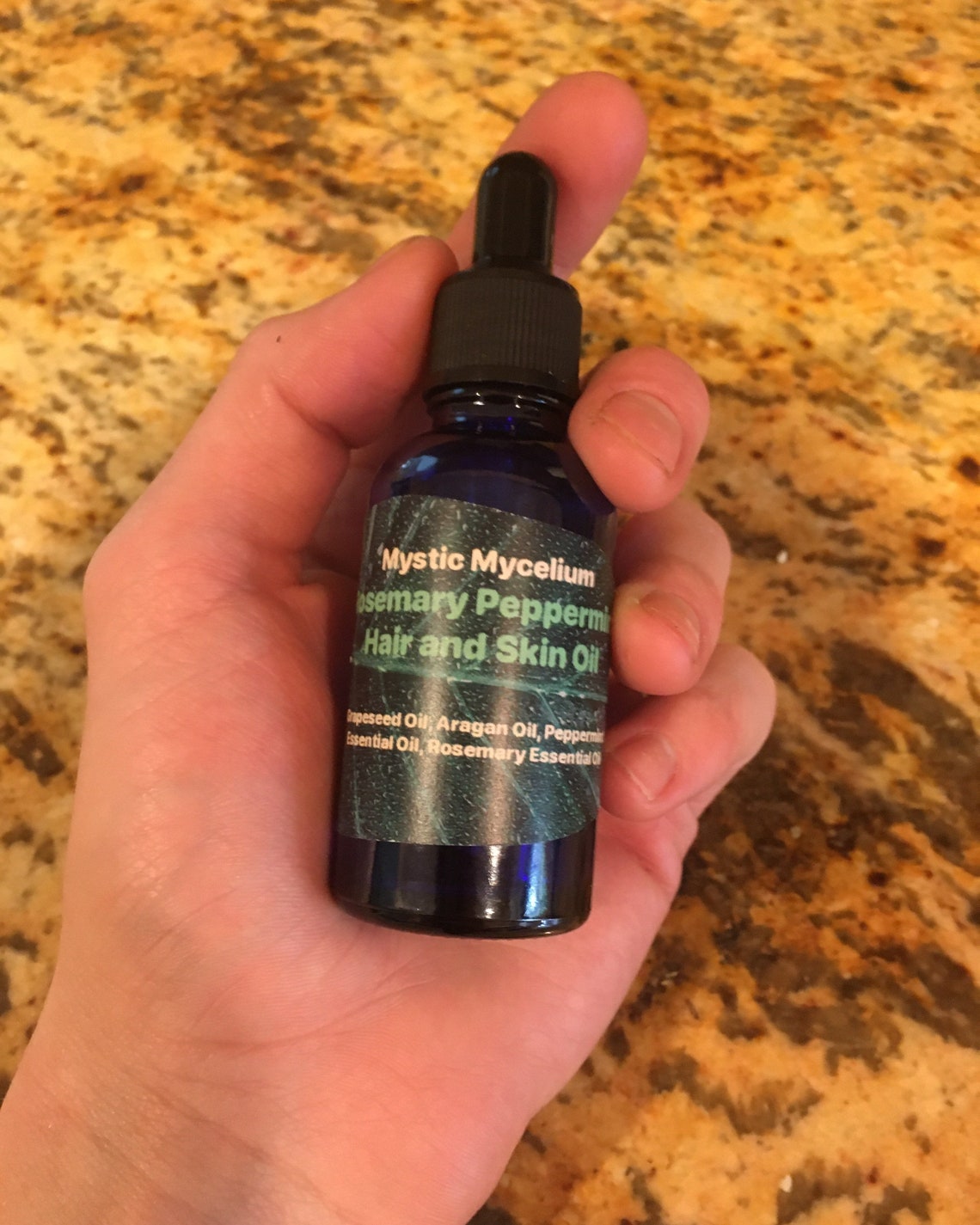 Rosemary Peppermint Hair and Skin Oil Etsy