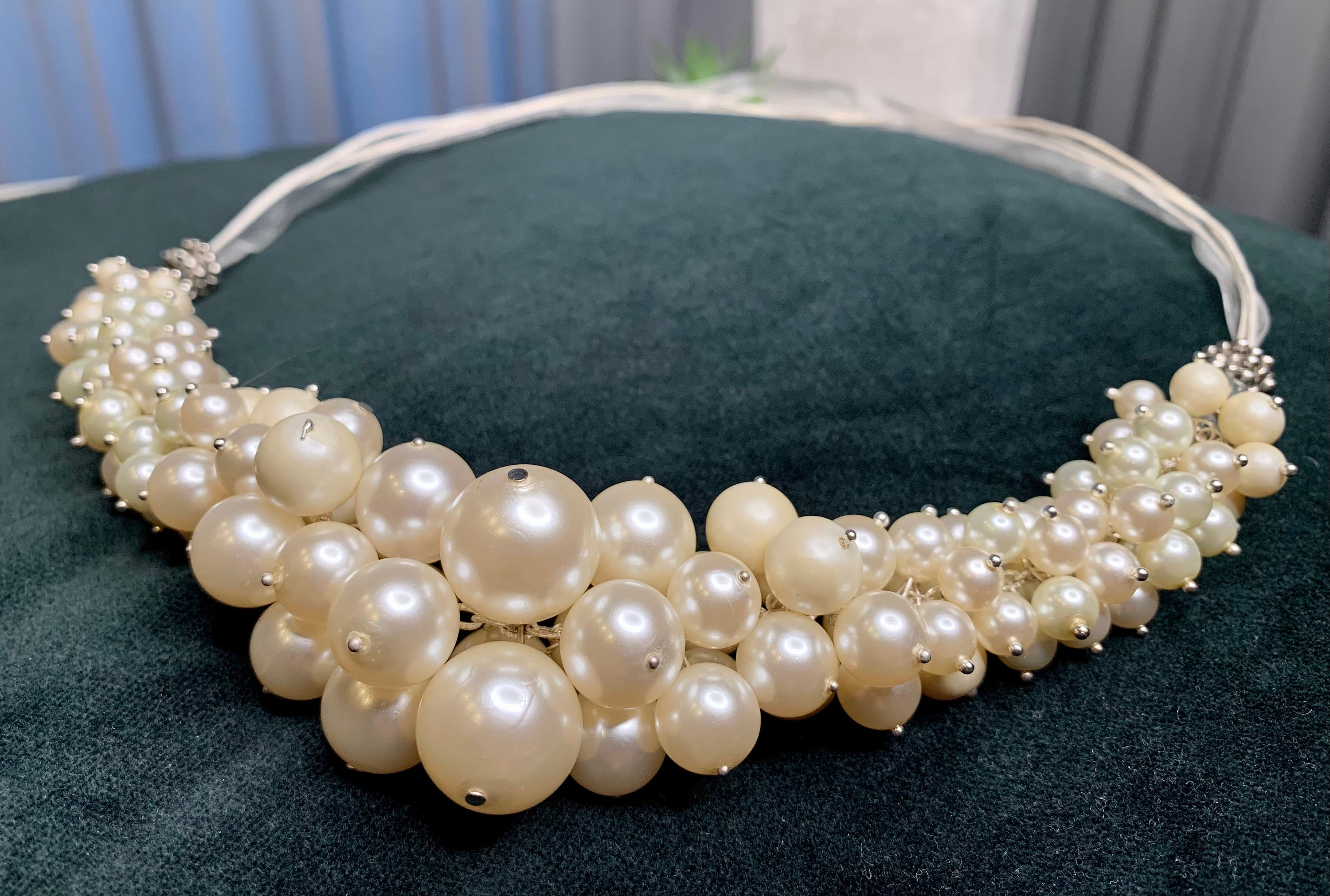 Artificial Pearl Necklace Etsy