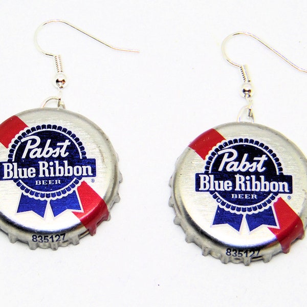 Bottle Cap Earrings Etsy