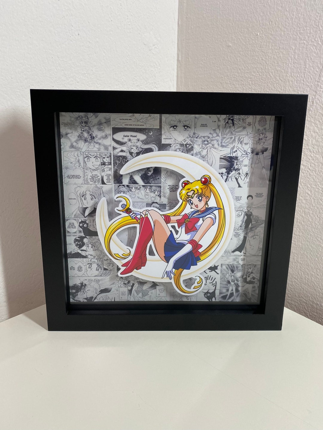 Anime Shadow Box Photo Frame Sailor Moon Etsy