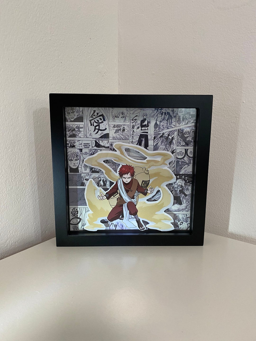 Anime Shadow Box Photo Frames Nruto Etsy