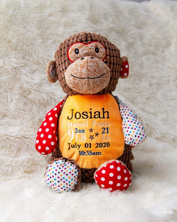 custom embroidered stuffed animals