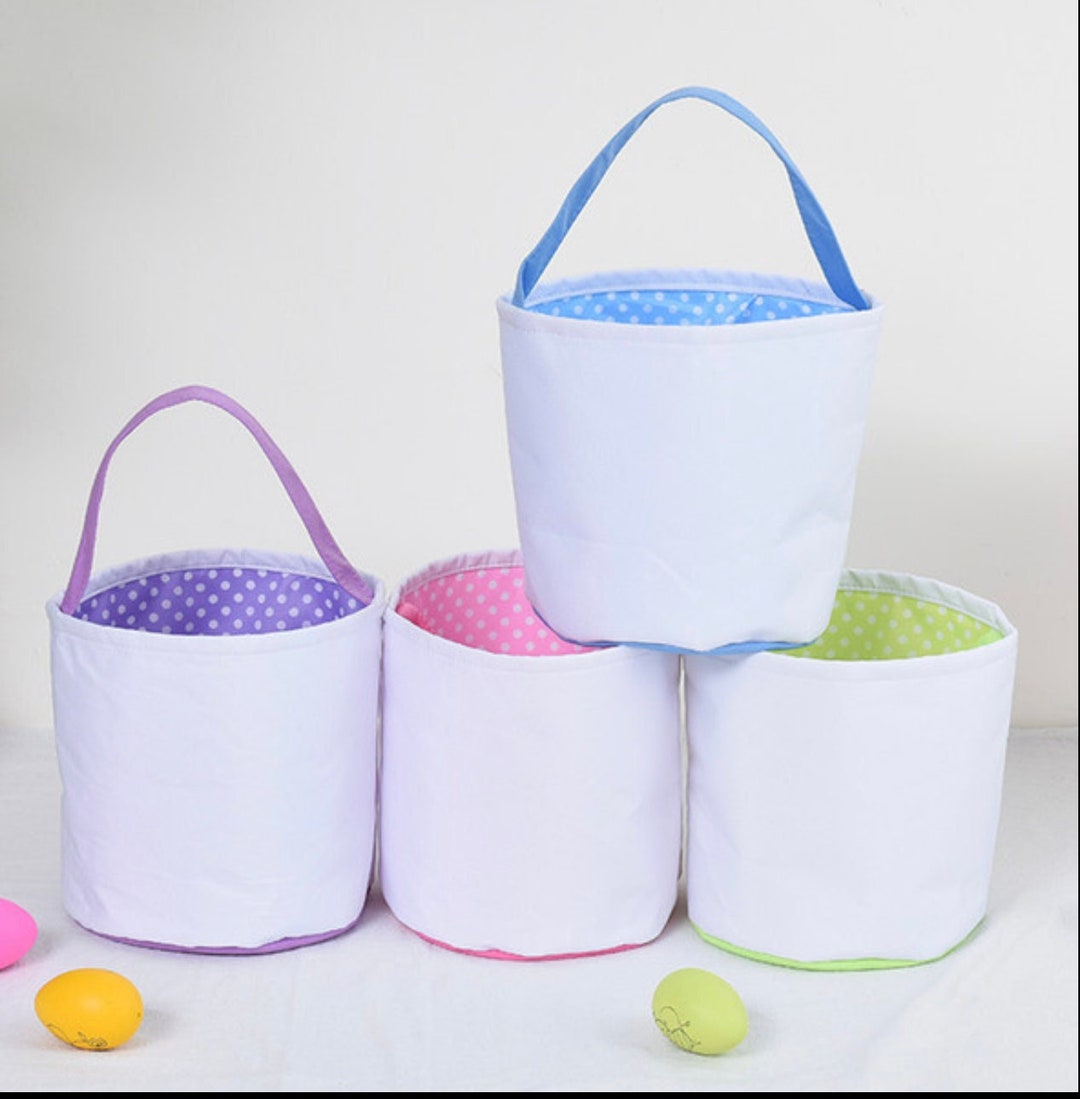 Easter Sublimation Baskets for Decoration Sublimation Blanks for Kids