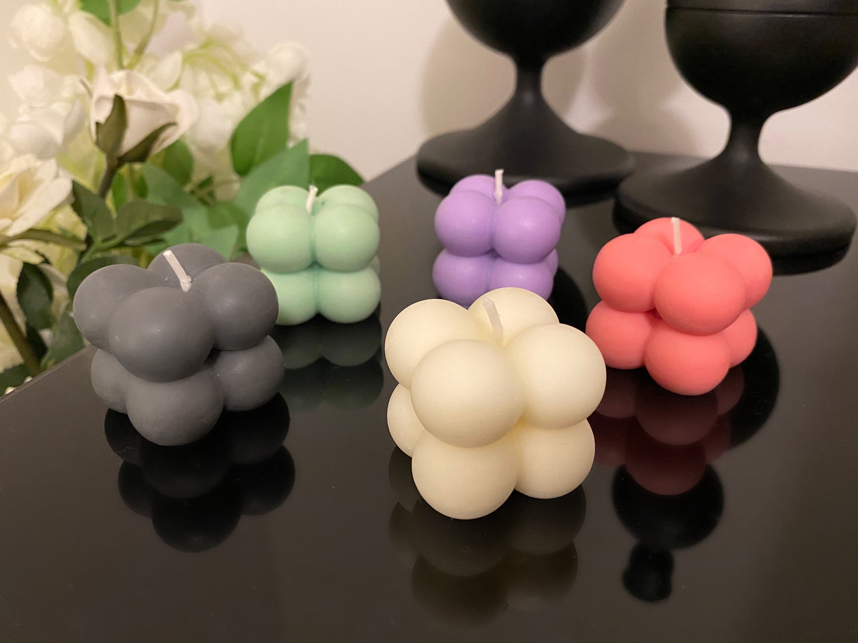 Baby bubble candle Soy wax candles Home decor Etsy