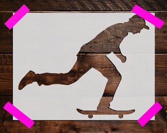 skateboard stencil etsy