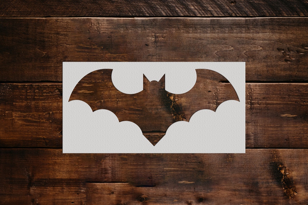 Bat Stencil Reusable Bat Stencil Art Stencil DIY Craft