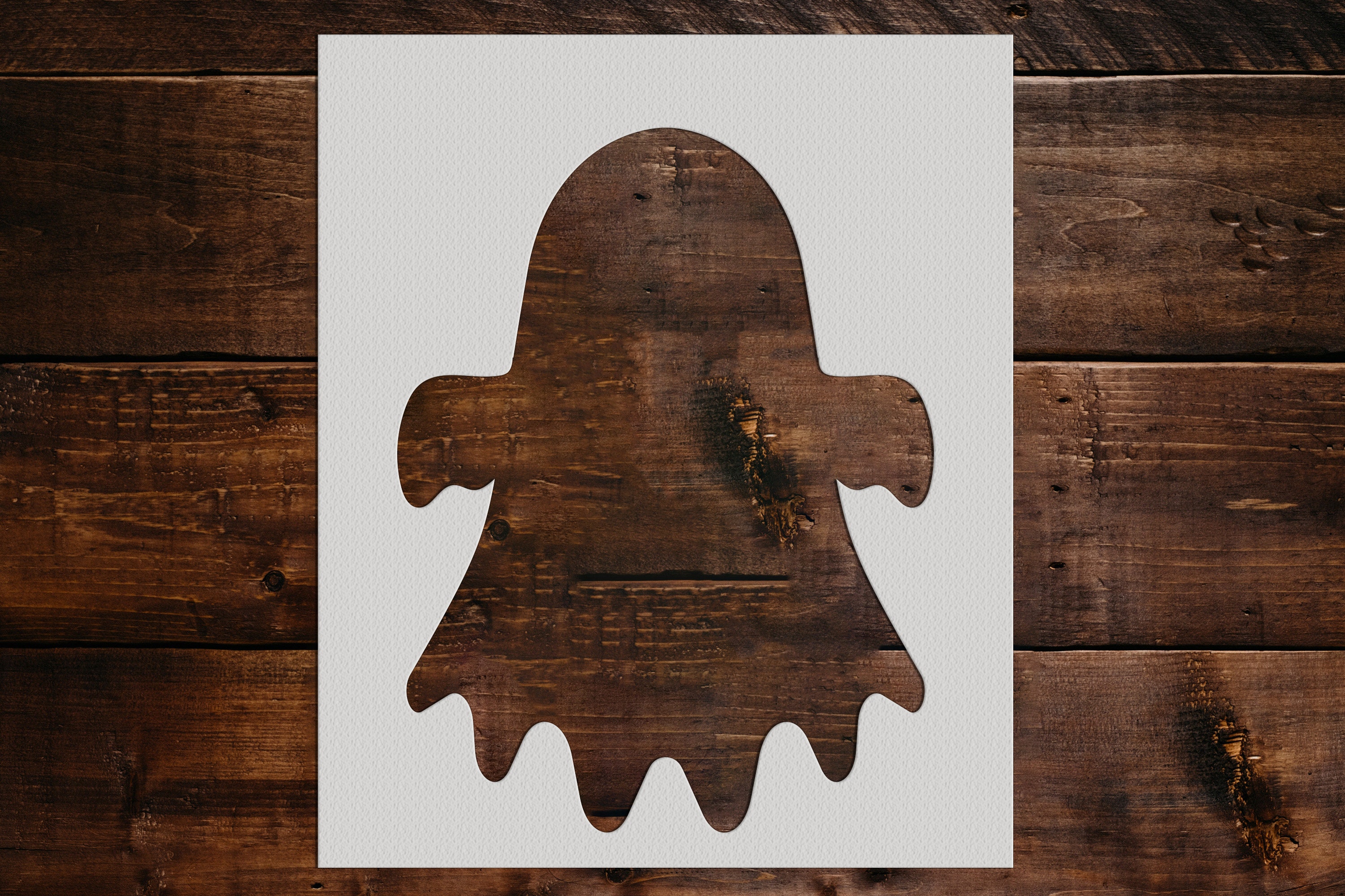 Ghost Shaped Stencils For Painting On Wood Reusable Plastic - Temu