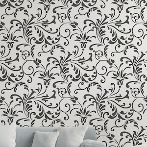Olive Branch Pattern Stencil, Reusable Olive Branch Stencil, Art Stencil - DIY Craft Stencil, Painting Stencil, Olive Branch Pattern