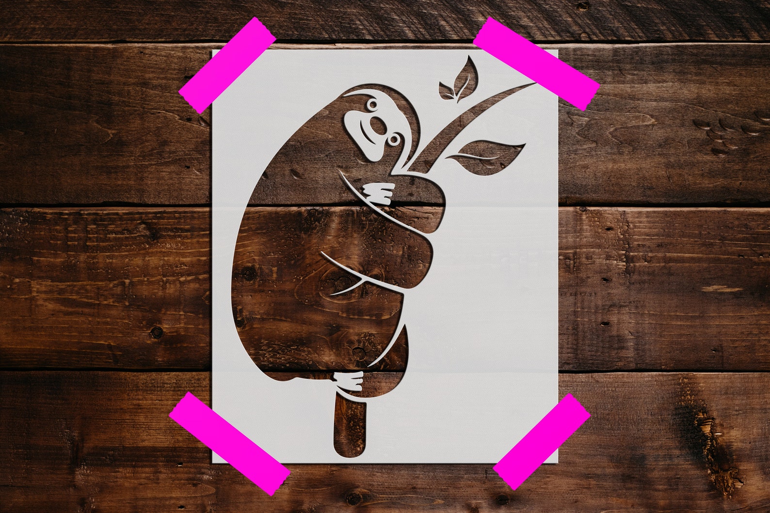 Sloth Stencil Reusable Sloth Stencil Art Stencil DIY Craft Etsy sloth-stencil-reusable-sloth-stencil-art-stencil-diy-craft-etsy