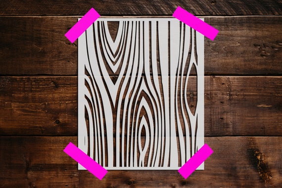 Wood Pattern Stencil Reusable Wood Pattern Stencil Art Stencil DIY Craft  Stencil, Painting Stencil, Large Wood Pattern Wall Stencil -  Israel