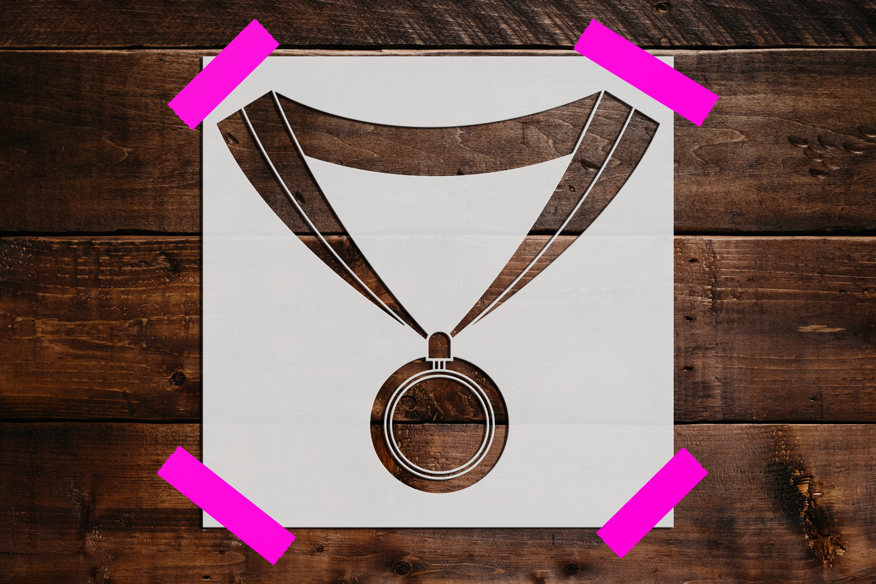 Medal, Olympic Medal Stencil, Reusable Medal, Olympic Medal  Stencil, Art Stencil, DIY Craft Stencil, Medal, Olympic Medal Wall Stencil