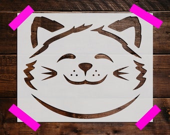 Kitty Cat Stencil | Etsy